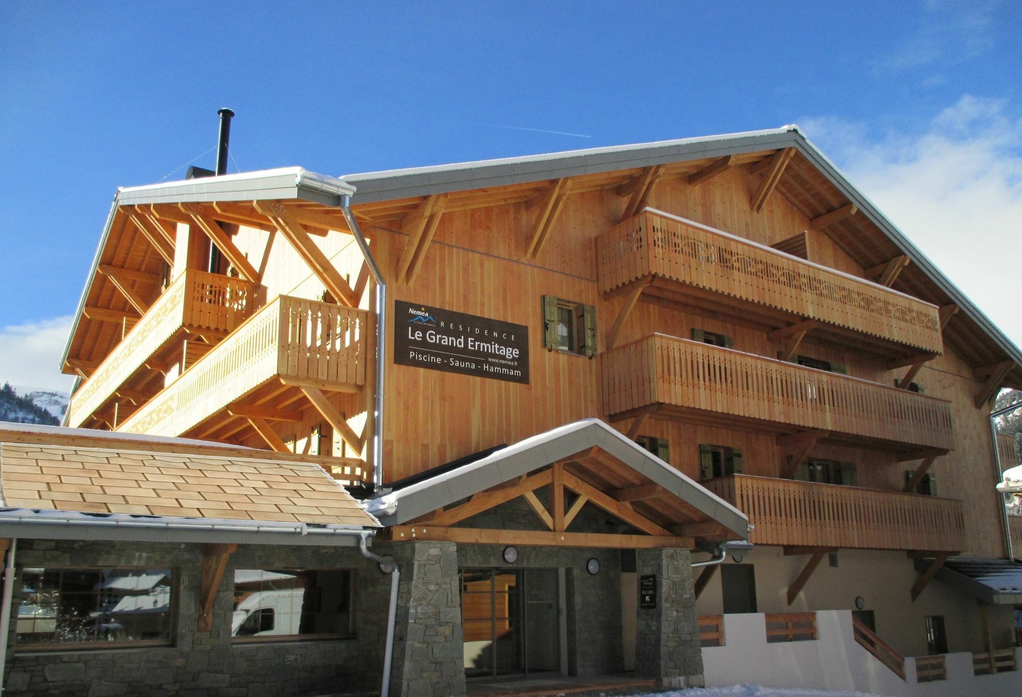 Residence Nemea Le Grand Ermitage Шатель Экстерьер фото