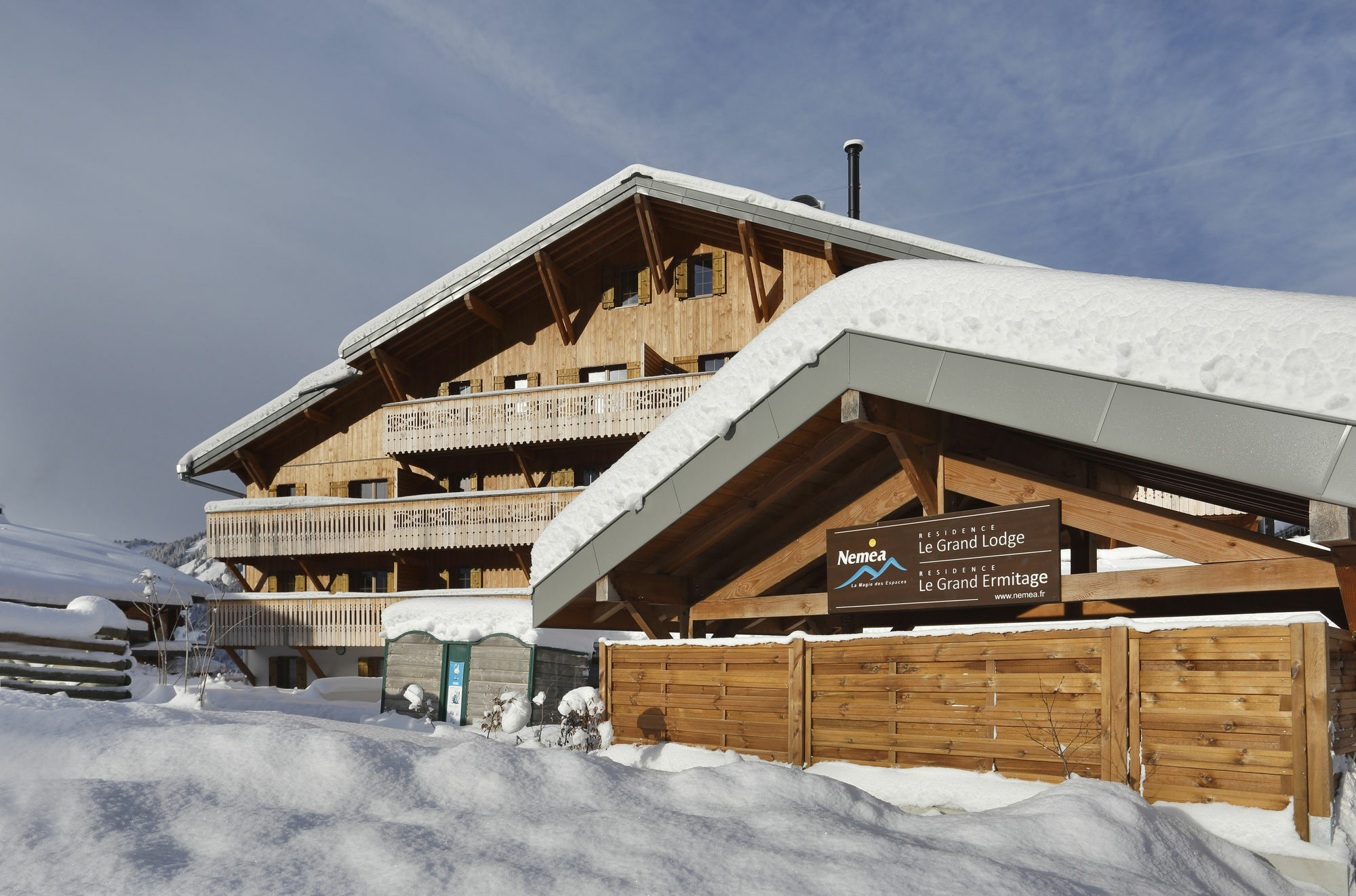 Residence Nemea Le Grand Ermitage Шатель Экстерьер фото